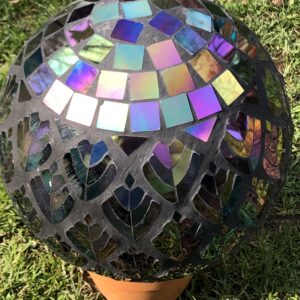 Glass Mozaic Gazing Ball